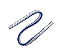 Zambuph Règle courbe flexible, outil de mesure polyvalent, règle de division souple, outil dessin technique pour projets d'ingénierie, dessin flexible pour courbes, 30 cm