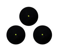 Zambuph Remplissage de gaz inerte avec des balles de Squash Professionnelles Emballage Tubes Blue Dot Training Squash Balls Rubber, Point Jaune Unique