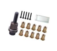 Zambuph Rivetage manuel sans effort avec outil à riveter manuel et kit d'outils à adaptateur électrique pour une finition parfaite. Mini riveteuse manuelle pneumatique.