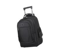 Zambuph Sac à à roulettes pour Voyage, résistant,Noir,50 x 34 x 22 cm | partout. Offre un espace de rangement pour tous vos essentiels de voyage. Ce sac peut également servir de pour ordinateur