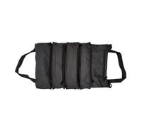 Zambuph Sac à Outils Sac à de siège de Voiture Organisateur Rangement Portable avec 5 Poches zippées clé Outils Pochette Porte-Fermeture éclair pour électricien, Noir