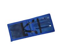 Zambuph Sac de rangement compact et pratique en polyester 900D pour soins infirmiers, médecins et assistants médicaux, Bleu vif, 11.5 x 26 cm