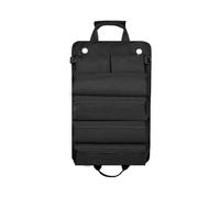 Zambuph Sac de Rangement Enroulable en Tissu Oxford poignée de Levage Remplacement détachable Pochette d'outils Tournevis Lavable Robuste, Noir