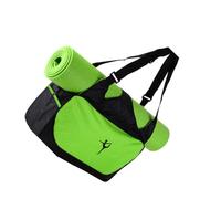 Zambuph Sac de Sport Durable, reste organisé avec grande capacité, sacs de Sport Yoga robustes et durables, sac tapis Yoga, cadeaux pratiques, vert