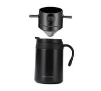 Zambuph Savourez un café chaud pendant plus de six heures grâce à cette cafetière portable et son ensemble tasse en acier inoxydable. La tasse à café est en acier