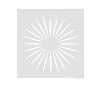 Zambuph Scrapbooking pochoirs Soleil Peinture modèles Auto-Assemblage Dessin Pochoir Chambre décor à la Maison Enfants enseignement