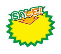 Zambuph Signes en Papier éclatés étiquettes de Vente au détail Vierges 50 pièces étiquette de Prix en Papier Accessoires Bricolage Polyvalents pour Les magasins centres commerciaux, Trois Cent Onze