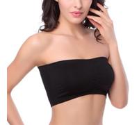 Zambuph Soutien-Gorge sans Bretelles Soutiens-Gorge sans Bretelles Accessoires Bandeau avec Une pour Bonne élasticité sous-vêtement de Couleur Simple Robe de soirée Style Basique