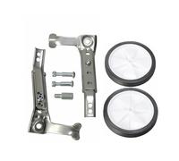 Zambuph Stabilisateur d'équilibre extérieur pour Une sécurité améliorée Roue légère et Facile à Installer pour Les Voyages aventureux Acier, Argent