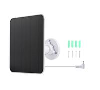 Zambuph Support avec caméra de Chargement, Kit de Montage caméra, bâton projecteur, Panneau, Anneau Chargeur réglable, Blanc