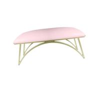 Zambuph Support de bras pour ongles, coussinet de bras,Rose,35 x 12 x 16 cm