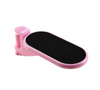Zambuph Support de bureau d'ordinateur compact et facile à transporter pour une forte stabilité créative et pas facile à secouer, Tapis Plat MINI Rose