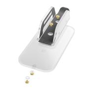 Zambuph Support de Bureau Professionnel en Acrylique avec Anti-Rayures et méthodes d'installation polyvalentes. Support de Bureau à Fixer sous Le