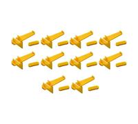 Zambuph Support de changeur de pneus facile à caler 10x, tête démontage, insertion canard, protecteur jante, montage universel, pièce en plastique