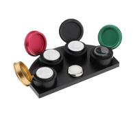 Zambuph Support de huilage de Montre fiable avec Quatre Godets pour des réparations Propres et efficaces. Support d'huilage par trempage Professionnel et réutilisable, Coloré, 8.6 x 5 cm