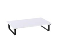 Zambuph Support d'ordinateur Support CPU pour Ordinateur Portable Pliable Hauteur réglable Robuste Gain de Place ergonomie multifonctionnelle, Blanc/40 * 26 * 8/Basique