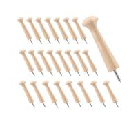 Zambuph Supports à pinces en bois résistants pour suspendre divers supports | pinces linge