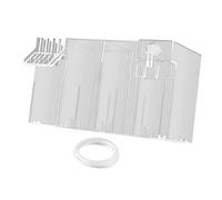 Zambuph Système de Filtration Multicouche pour Aquarium, Facile d'entretien, Petit Filtre pour Aquarium, maintient l'eau Claire et Saine, Accessoires pour à Suspendre, Clair, 26 x 13.5 x 15 cm