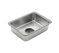 Zambuph Table de camping avec évier et bassine en acier inoxydable durable. Accessoires de lavage extérieurs indispensables pour les escapades week-end. Table camping avec évier et bassine