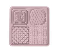Zambuph Tapis à lécher pour Chiens à l'heure des Repas, Rapport qualité Prix et Plaisir Garanti, Durable, Alimentation Lente, Plusieurs Couleurs Disponibles, Rose
