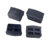 Zambuph Tapis antidérapant pour Pieds d'échelle, Durable et Facile à Installer, idéal pour Les garages et Les Jardins. Installation Simple et Patins en Caoutchouc pour Pieds d'échelle.