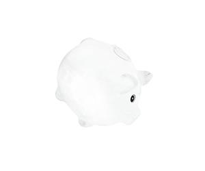 Zambuph Tirelire Cochon en Verre Fantaisie - Décoration intérieure - Encourage l'épargne des Enfants Tout en ajoutant Une Touche de Charme à Votre intérieur grâce à sa Fabrication soignée. Tirelire