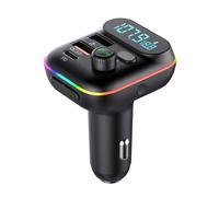 Zambuph Transmetteur FM de voiture Lecteur MP3 Bluetooth Double chargeur USB Charge offrant un niveau d'expérience plus élevé. Voiture Bluetooth