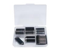 Zambuph Trou en Cuir Creux trancheuse poinçon Ensemble en Acier Inoxydable Tissu oeillet Bande Ceinture poinçonnage Portable Maison Bricolage Maroquinerie, 18 pcs