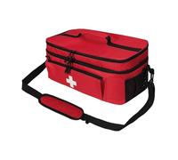 Zambuph Trousse de premiers secours à double compartiment, idéale comme cadeau pour les occasions spéciales liées à la santé. Organisateur de