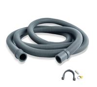 Zambuph Tuyau de vidange étanche étanche à l'eau épaisse paroi ondulée Design Flexible lave-vaisselle tuyau de vidange allonger les Kits d'extension légers