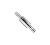 Zambuph Valve de Diffusion de CO2, testeur CO2 en Acier avec vanne d'arrêt d'eau fiable pour Aquarium, système d'arrêt d'eau élégant et Compact pour Aquarium.