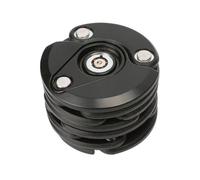 Zambuph Vélo Hamburg Lock Pliable Anti Vol Portable Vélo Équitation Sécurité Chaîne Serrures Support De Montage avec 3 Clés Kit