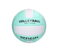 Zambuph Volleyball en Salle avec Un contrôle Exceptionnel | Volley-Ball d'entraînement d'intérieur extérieur de PVC de poignée pour la Taille extérieure Plage, Vert