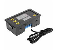 Zambuph W3230 température réglable Compteur régulateur Chauffage capteur Bouton Outils LED Affichage numérique Thermostat Instrument