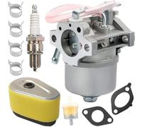 ZAMDOE 15003-2364 Carburateur avec Filtre à air pour Kawasaki FC150V Moteur 4 Temps pour John Deere 14SB JE75 JX75 JX85 21 inch Walk Behind Mower Replaces AM121151 AM124620