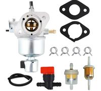 ZAMDOE 15004-0818 15004-0827 15004-7053 Carburateur pour Kawasaki FS541V FS600V FR600V FH580V FS481V 19 CV 18,5 CV Moteur pour John Deere X300 X300R Remplace 15004-0827 15004-0822 15004-7060 Moteur