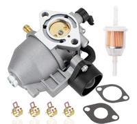 ZAMDOE 15004-0951, 15004-0833 et 15004-2071 Carburateur de Rechange pour Kawasaki FJ180V et Haut OHV 6.0HP 159CC Moteur Tondeuse à Gazon Carb, avec Joints et Filtre à Carburant