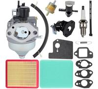 ZAMDOE 16100-Z0Y-M42 Kit carburateur pour Honda GC190 GCV190A GV190LA Moteur HRX217 K1 K2 K3 K4 K5 Moteurs de tondeuses à Gazon Remplacer 16100-Z0Y-813 16100-Z0Y-812, avec Filtre à air
