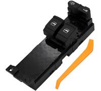 ZAMDOE 1J3959857 Interrupteur de lève-vitre électrique pour VW Golf MK4 Bora 1J, P-assat B5/B5.5 3B/3BG, pour Seat L-eon 1M1, pour Skoda Fabia 6Y, A D A3 Interrupteur Commande Leve vitre Bouton