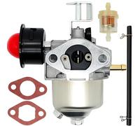 ZAMDOE 1P56F Carburateur de Rechange pour 1P56F Tondeuse à Gazon pour Loncin LC1P56F, pour Dayee DG350, pour Progreen PY16C, avec Poire d'amorçage, Joint et Filtre à Carburant