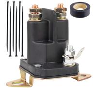 ZAMDOE 33-331 Solénoïde Relais de Démarreur Universel 3 Broches 12 V pour MTD 109946 146154 1753539 AM138497 clé hélicoïdale pour perceuse à Gazon, Outil d'insertion de Filetage