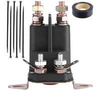 ZAMDOE 33-334 Relais solénoïde de démarreur 4 Broches 12 V pour Moto Hors-Bord pour Craftsman LT1000 pour MTD 109946 146154 1753539 AM138497 pour Castel Garden Stiga Murray