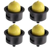 ZAMDOE 4 Pompe d'amorçage de pompe à essence pour Fuxtec FX-RM Series pour Hecht 40 541SX 5410SH 553SX Remplacement de pompe à carburant de tondeuse à gazon pour moteurs, pièces d'outils de jardin