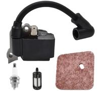 ZAMDOE 4140 400 1308 Bobine d'allumage pour Stihl FS38 FS55 FS45 FS46 FC55 HL45 HS45 KM55 Coupe-Bordures Débroussailleuse Taille-haie Moteur Remplacer 4140 400 1307 (Après 2001)