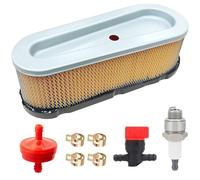 ZAMDOE 493910 691667 Filtre à air avec pré-filtre de remplacement pour Briggs & Stratton 4166 5075H 5075 5075K 198707 28A702 28B702 28D707 8,5 HP 10,5 HP 11,5 HP Moteurs verticaux Tondeuse à gazon