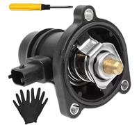 ZAMDOE 55593033 Boîtier Thermostat Liquide Refroidissement Ensemble Moteur pour Vauxhall pour Opel Adam 2013-2019 Astra Corsa Corsa Corsavan pour Chevrolet Cruze Aveo Berline Hatchback