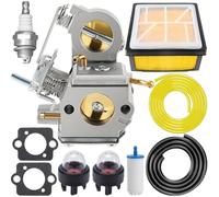 ZAMDOE 578243401 Carburateur de Rechange pour Husqvarna 2013 K750 K760 K750 K760 K770 découpeuse 578243401 510181202 510181203 pour Zama C3-EL53 C3-EL43 avec kit de Joints pour Filtre à air