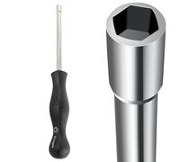 ZAMDOE 59108902307 Tournevis hexagonal 4 mm Outil de réglage de carburateur pour 2 petits moteurs à cycle commun pour Stihl pour Poulan pour Husqvarna Tronçonneuse Tondeuse Coupe-bordure