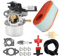 ZAMDOE 591137 590948 Carburateur pour Briggs & Stratton 111P02 114P02 11P902 121Q02 121Q07 121S02 121S07 121S75 124Q02 Nettoyeur haute pression 775EX TB360 Tondeuse à gazon, avec filtre à air 795066
