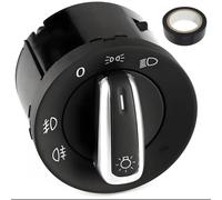 ZAMDOE 5ND941431A Interrupteur de Phare de Voiture pour VW EOS 5 Plus 6 3 4 Passat B6 CC Variant Je-t-ta Beetle Scirocco Transporter Sharan Caddy 3 pour Seat Alhambra Box Estate Phare antibrouillard
